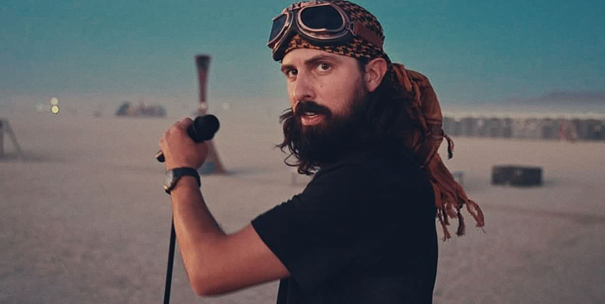 Grant Husselman at Burning Man