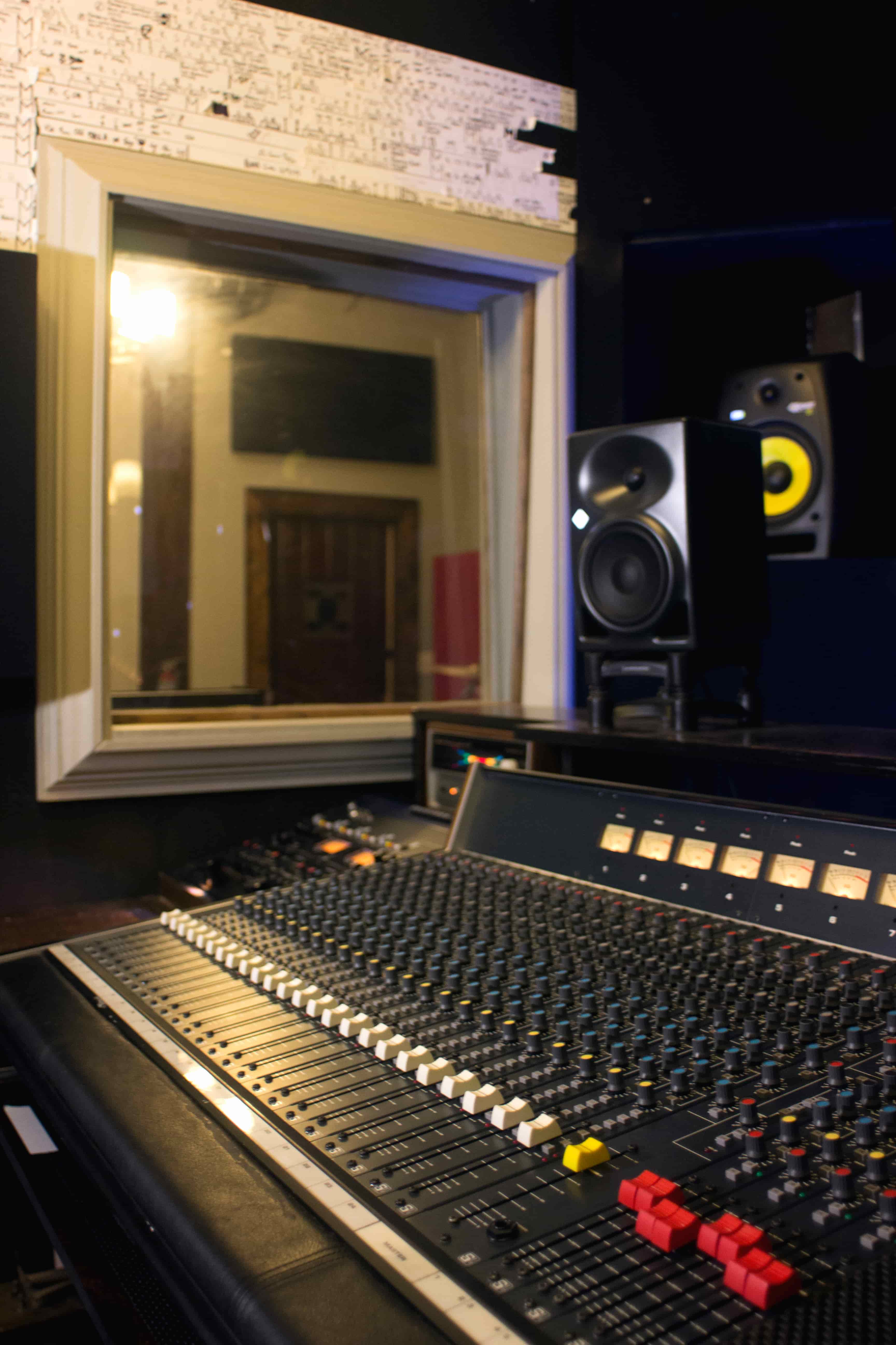 Studio console
