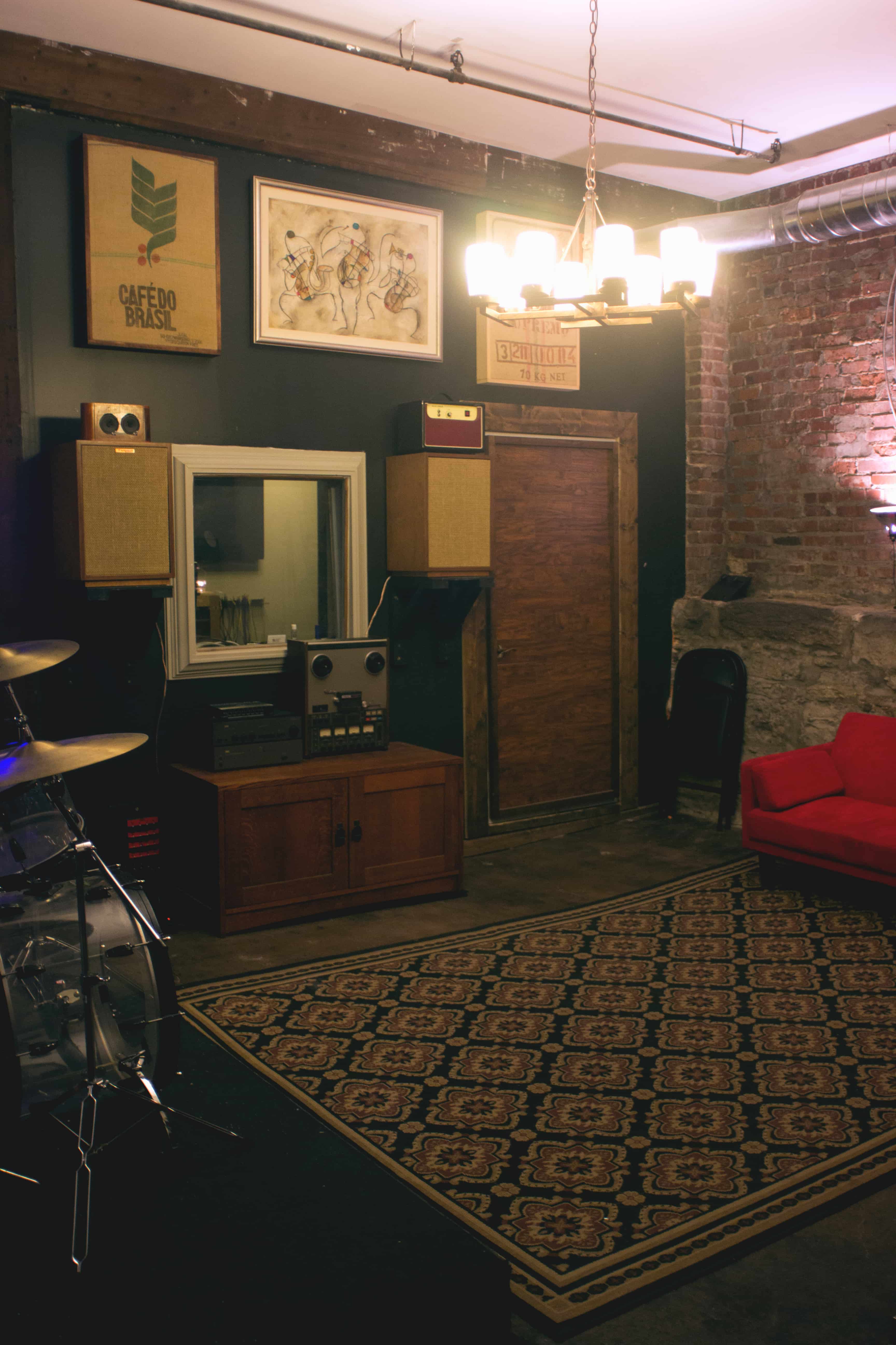 Studio entrance
