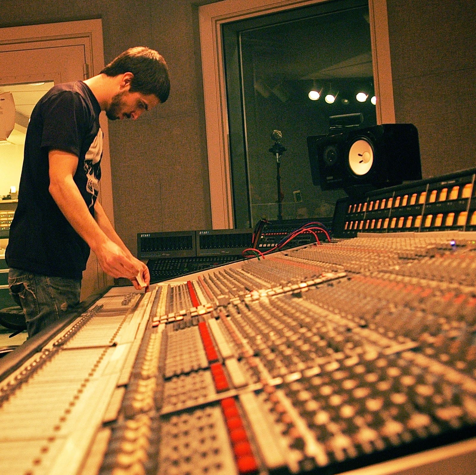 Studio console
